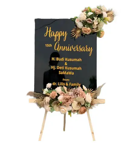 Papan Bunga Akrilik Anambas